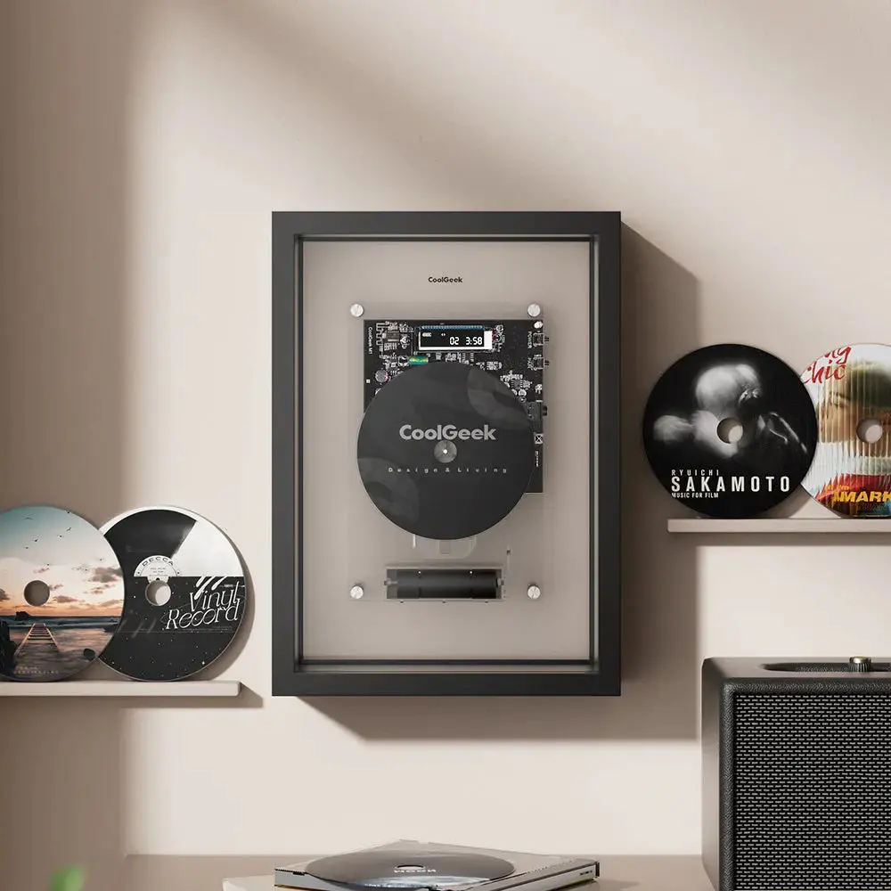 CoolGeek MusicFrame M1|把CD变成艺术品的黑科技播放器